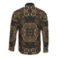 Indonesia Javanese Batik Nelson Mandela Madiba Vintage Style Long Sleeve Button Shirt - African Pride