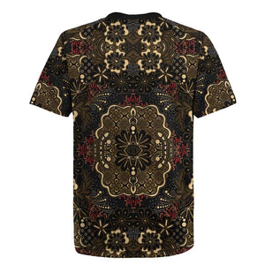 Indonesia Javanese Batik Nelson Mandela Madiba Vintage Style Rugby Jersey - African Pride