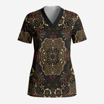 Indonesia Javanese Batik Scrub Top Nelson Mandela Madiba Vintage Style - African Pride