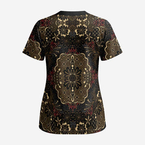 Indonesia Javanese Batik Scrub Top Nelson Mandela Madiba Vintage Style - African Pride