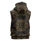 Indonesia Javanese Batik Nelson Mandela Madiba Vintage Style Sleeveless Hoodie - African Pride