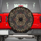 Indonesia Javanese Batik Nelson Mandela Madiba Vintage Style Spare Tire Cover - African Pride