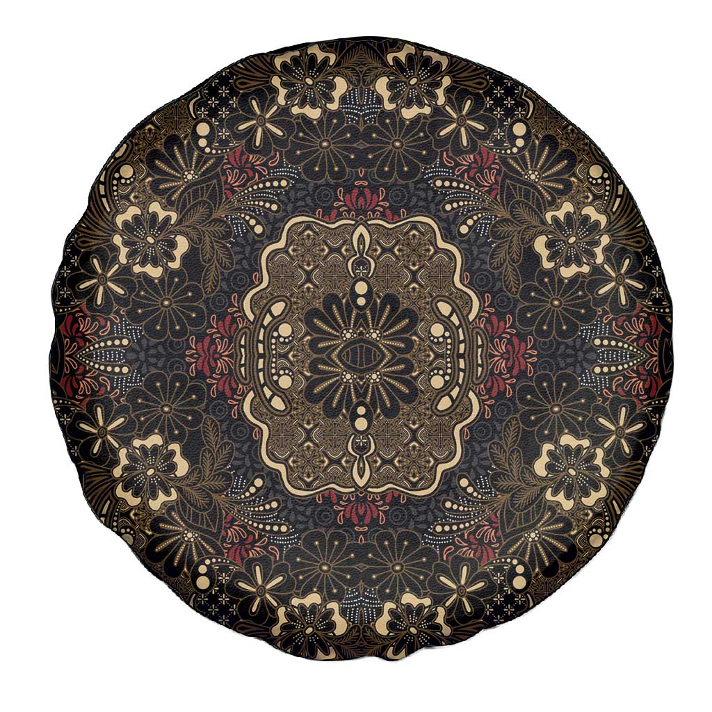 Indonesia Javanese Batik Nelson Mandela Madiba Vintage Style Spare Tire Cover - African Pride