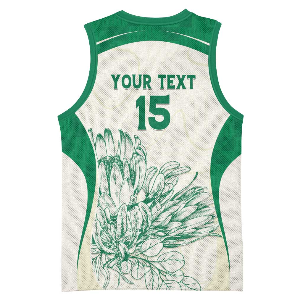 Custom South Africa Cricket Basketball Jersey We Are Champions LT15
