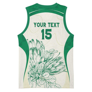 Custom South Africa Cricket Basketball Jersey We Are Champions LT15