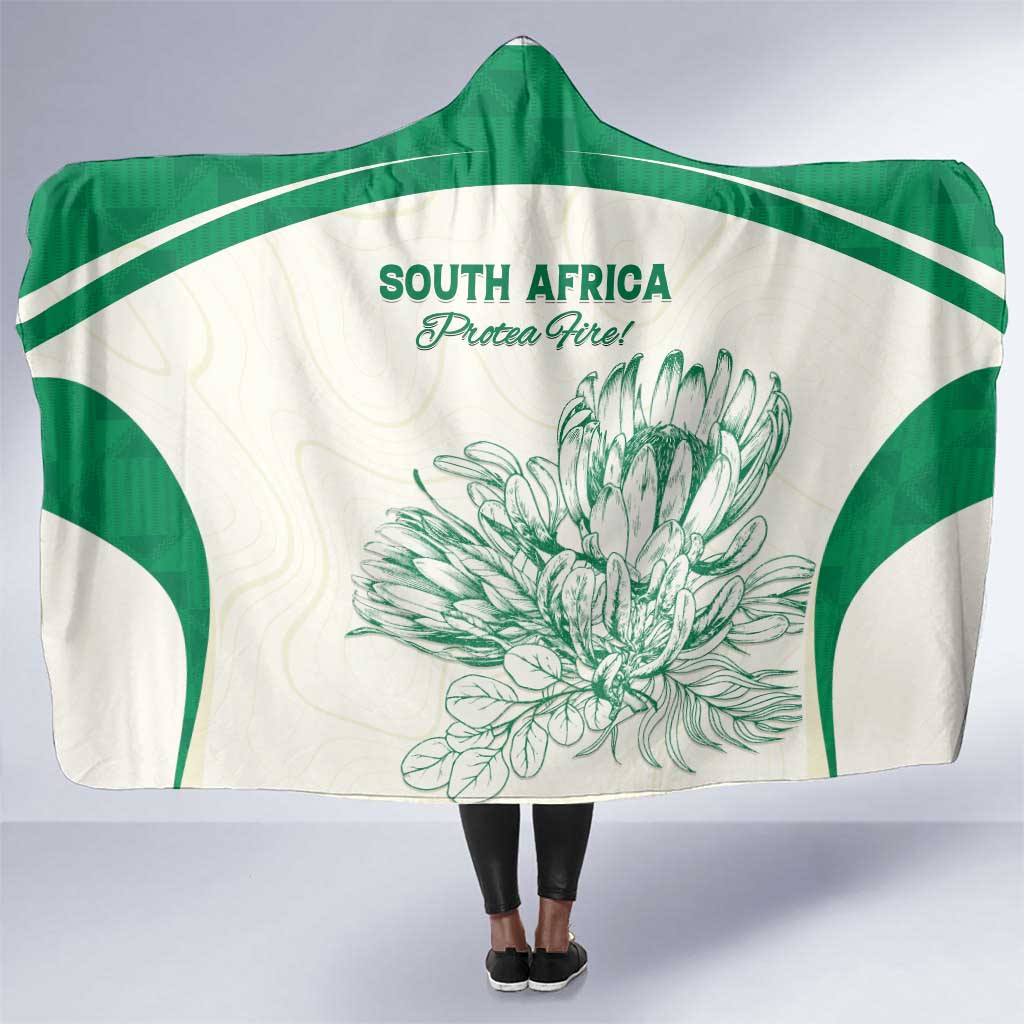 South Africa Cricket Hooded Blanket We Are Champions - African Pride