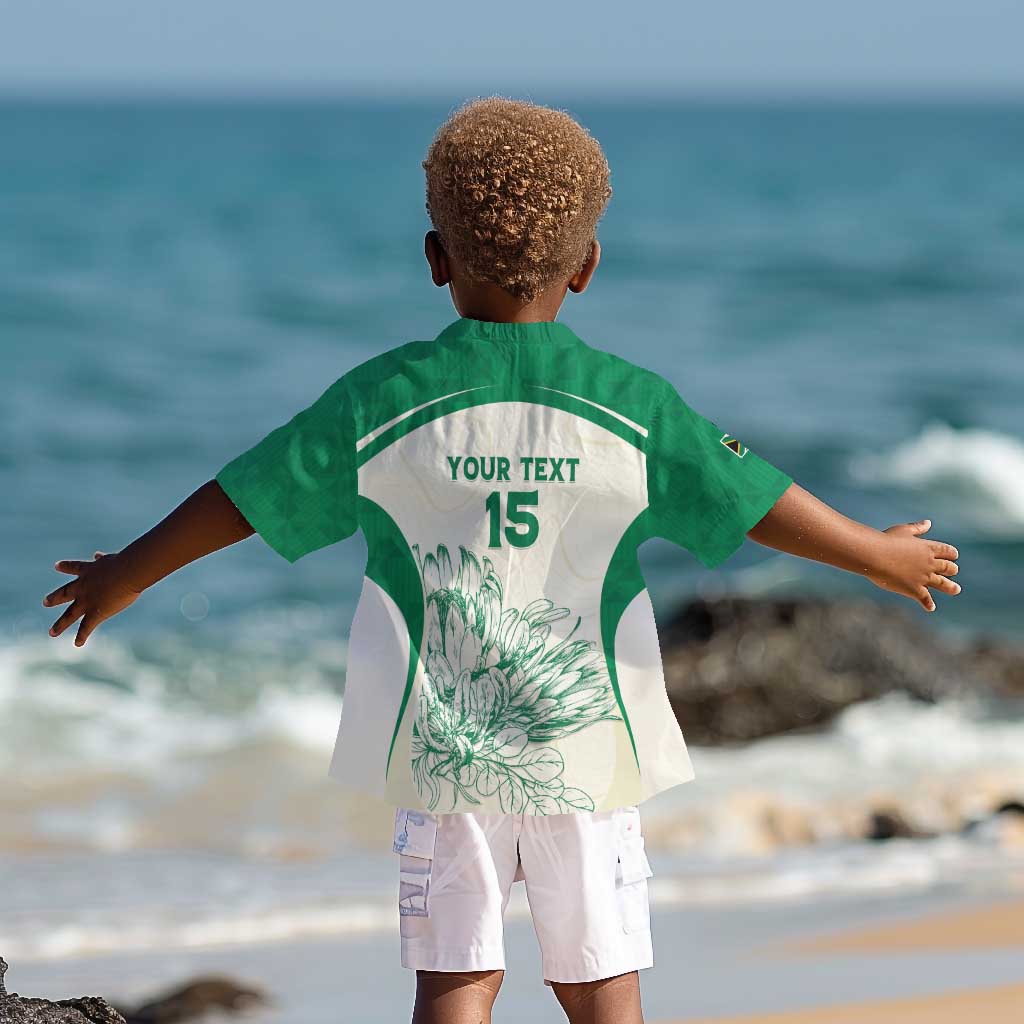 Custom South Africa Cricket Kid Hawaiian Shirt We Are Champions - African Pride