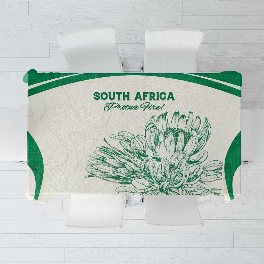 South Africa Cricket Tablecloth We Are Champions - African Pride