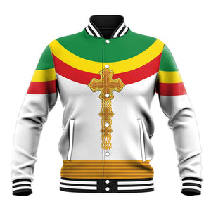 Meskel Ethiopia Baseball Jacket True Cross - African Pride