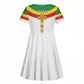 Meskel Ethiopia Kid Short Sleeve Dress True Cross - African Pride