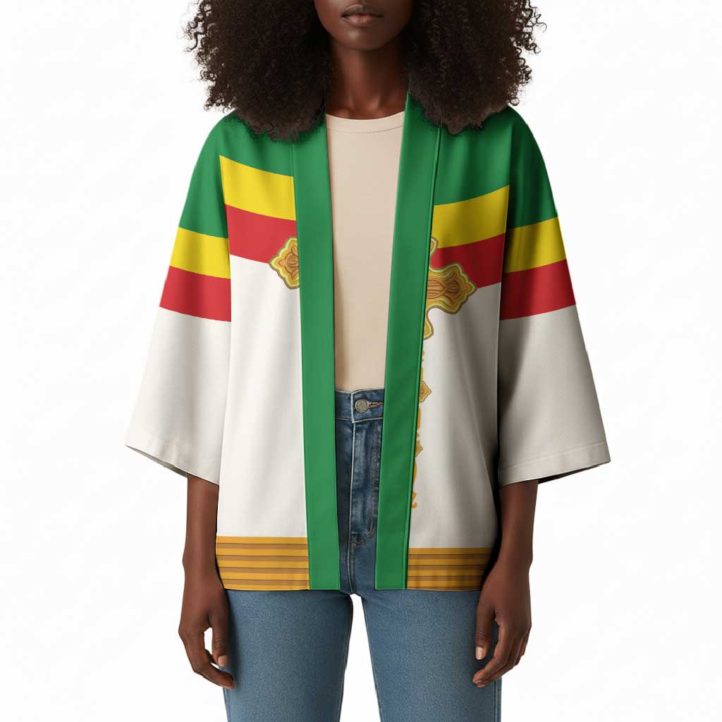 Ethiopia Meskel Kimono Ethiopian Cross