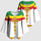 Ethiopia Meskel Kimono Sleeve Blouse Ethiopian Cross