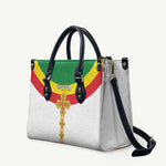 Ethiopia Meskel Leather Bag Ethiopian Cross