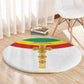 Meskel Ethiopia Round Carpet True Cross - African Pride