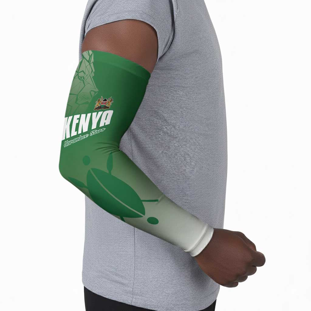 Custom Kenya Football Arm Sleeves Go Champions Harambee Stars