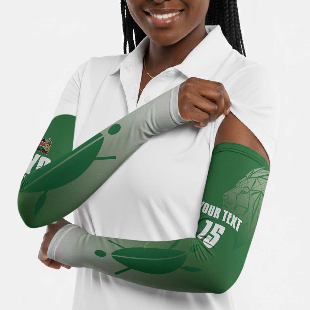 Custom Kenya Football Arm Sleeves Go Champions Harambee Stars