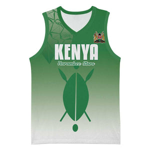 Custom Kenya Football Basketball Jersey Go Harambee Stars LT15