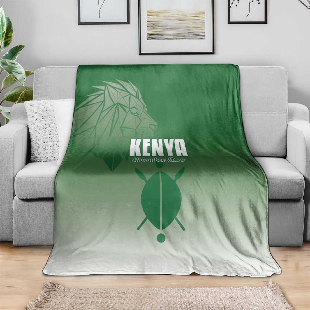 Kenya Football Blanket Go Harambee Stars - African Pride