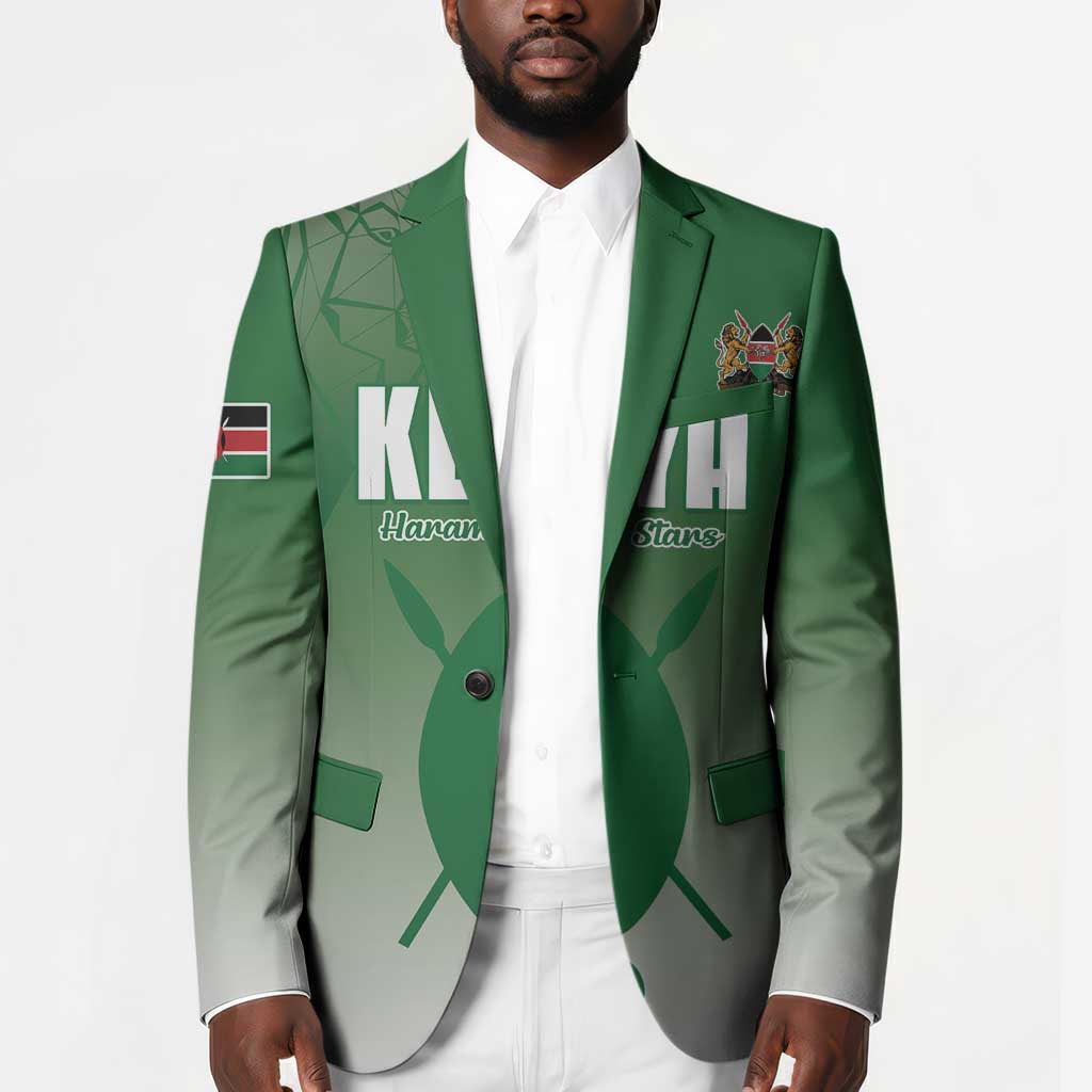 Custom Kenya Football Blazer Go Champions Harambee Stars