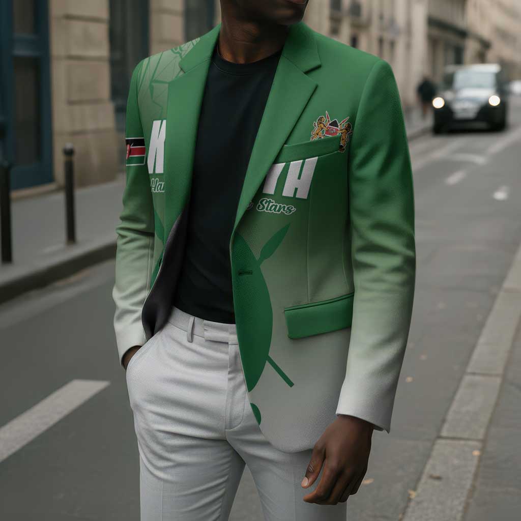 Custom Kenya Football Blazer Go Champions Harambee Stars
