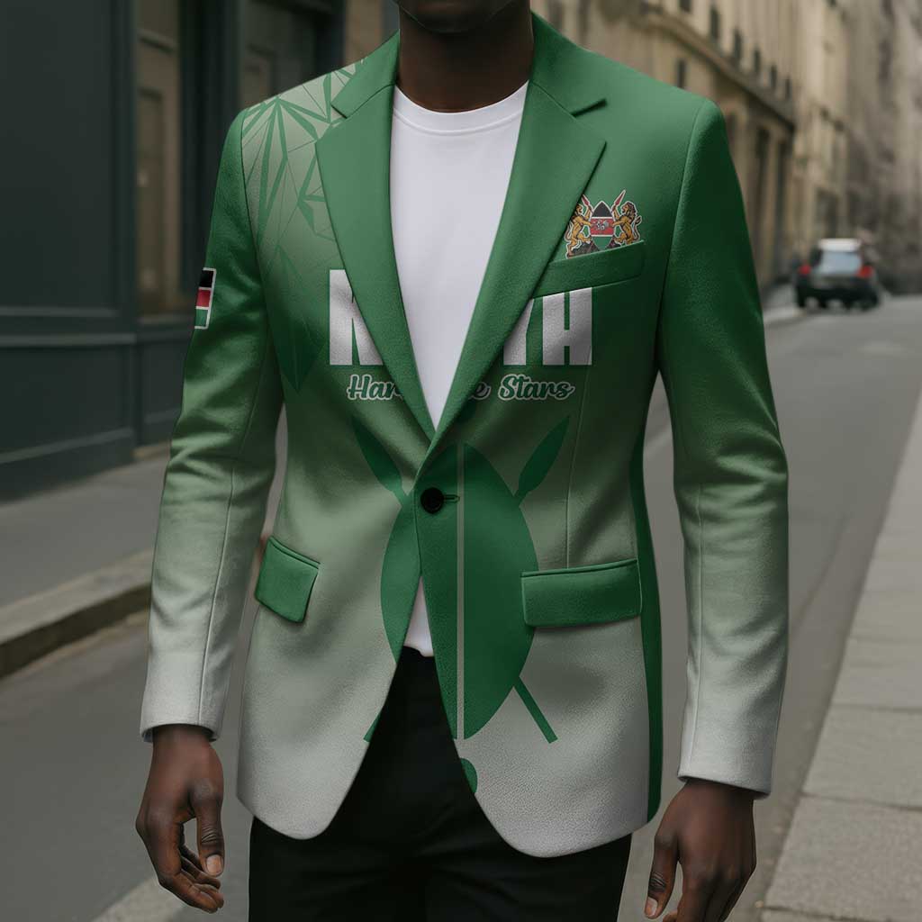 Custom Kenya Football Blazer Go Champions Harambee Stars
