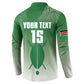 Custom Kenya Football Button Sweatshirt Go Champions Harambee Stars