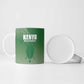 Custom Kenya Football Ceramic Mug Go Champions Harambee Stars