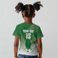Custom Kenya Football Kid T shirt Go Harambee Stars - African Pride