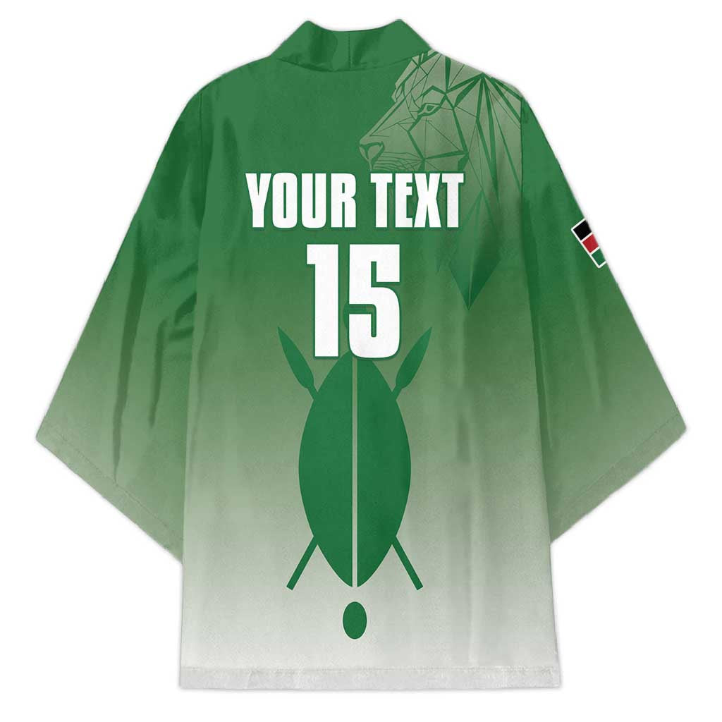 Custom Kenya Football Kimono Go Champions Harambee Stars