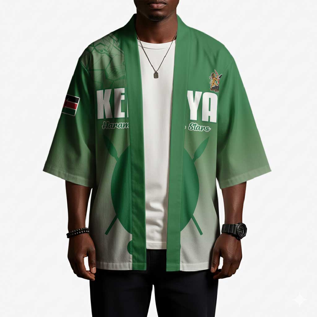 Custom Kenya Football Kimono Go Champions Harambee Stars