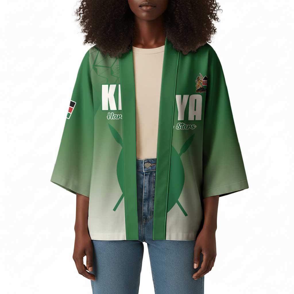 Custom Kenya Football Kimono Go Champions Harambee Stars