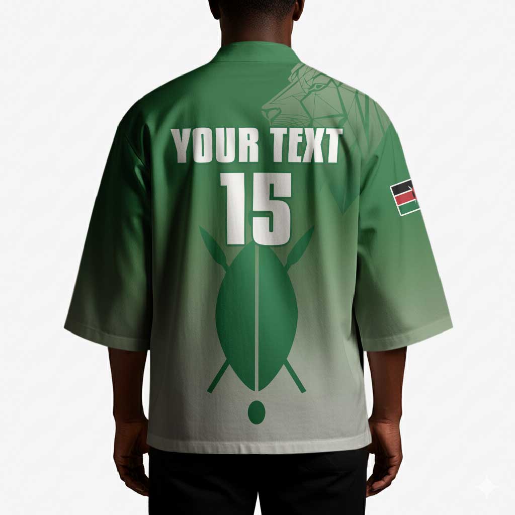 Custom Kenya Football Kimono Go Champions Harambee Stars