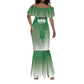 Custom Kenya Football Mermaid Dress Go Harambee Stars - African Pride