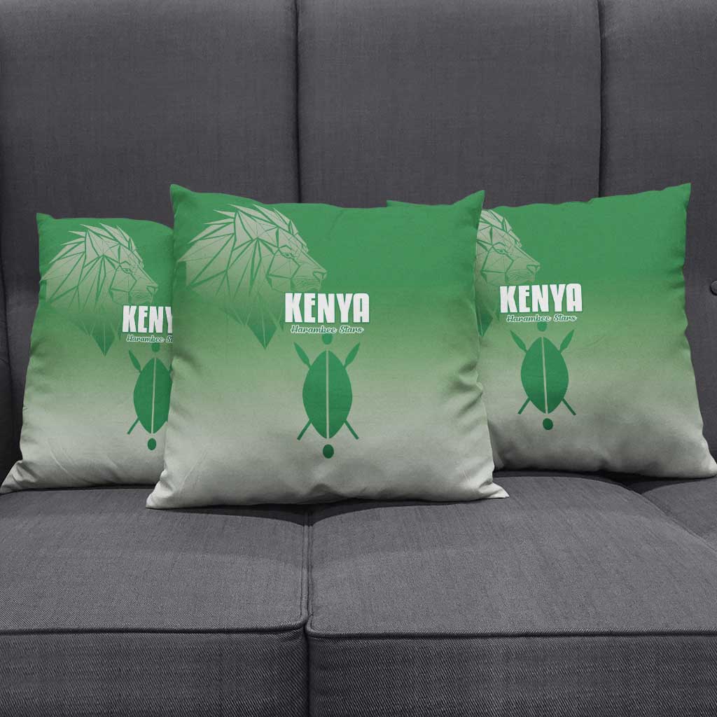 Kenya Football Pillow Cover Go Champions Harambee Stars