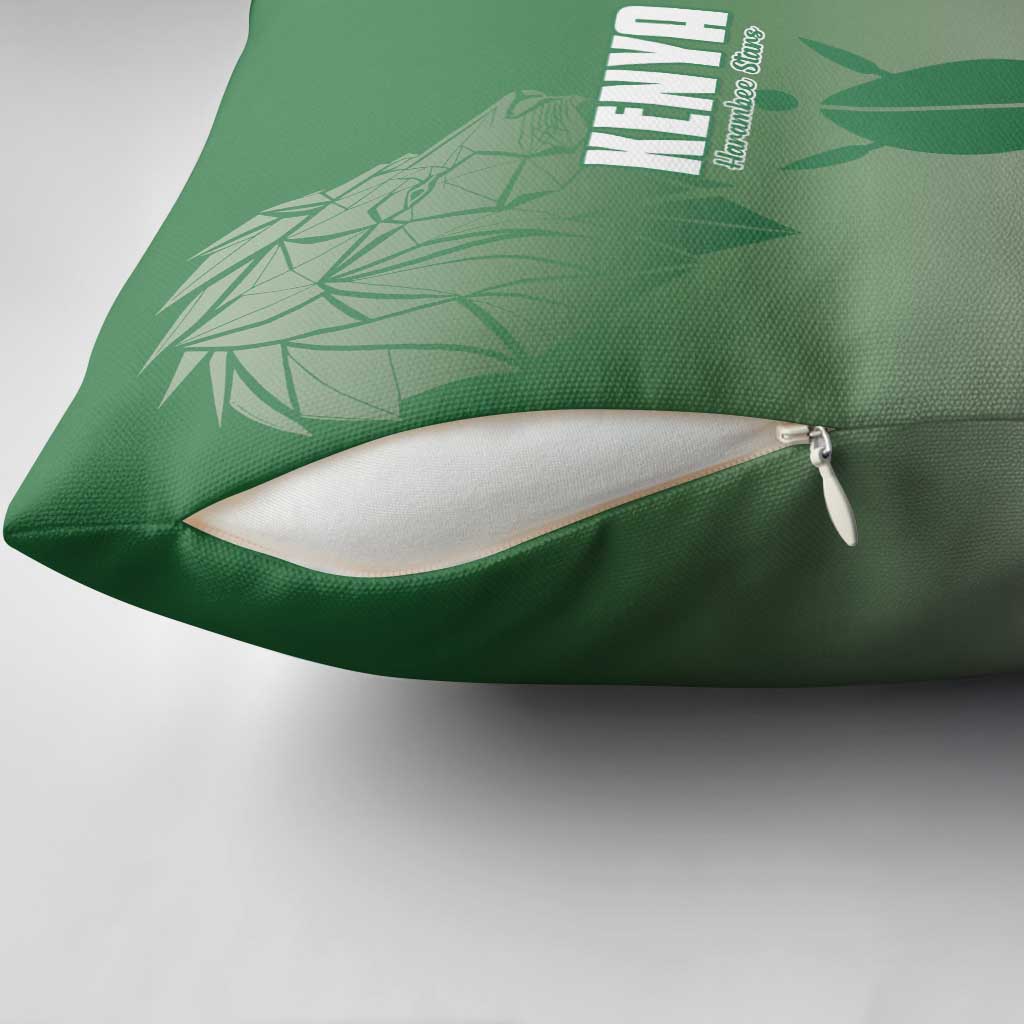 Kenya Football Pillow Cover Go Champions Harambee Stars