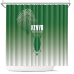 Kenya Football Shower Curtain Go Harambee Stars - African Pride