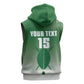 Custom Kenya Football Sleeveless Hoodie Go Harambee Stars - African Pride