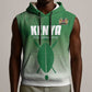 Custom Kenya Football Sleeveless Hoodie Go Harambee Stars - African Pride