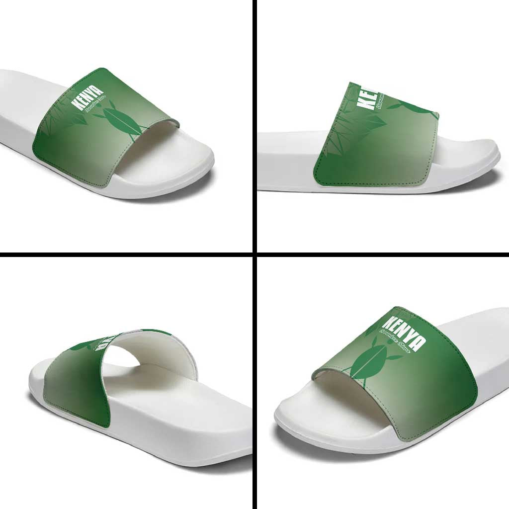 Kenya Football Slide Sandals Go Champions Harambee Stars