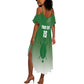 Custom Kenya Football Summer Maxi Dress Go Harambee Stars - African Pride