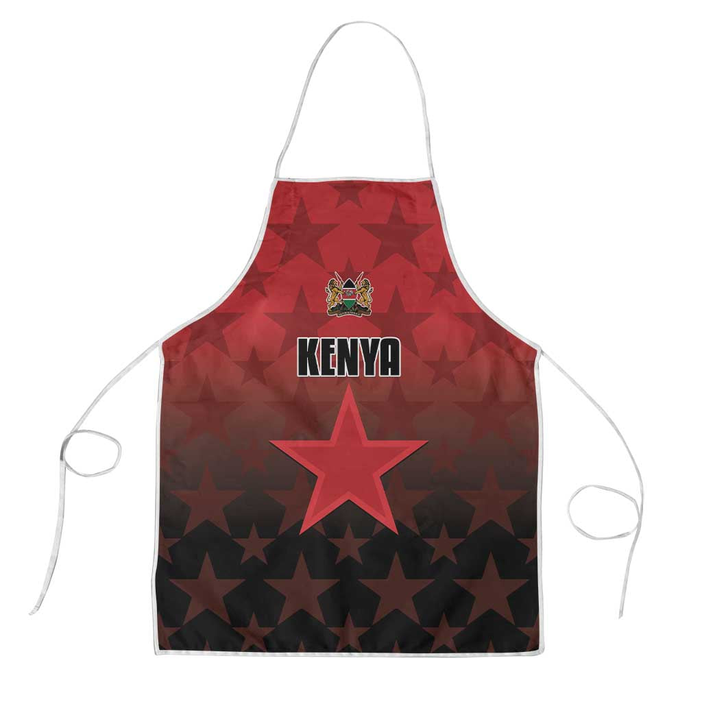 Kenya Football Apron Go Harambee Stars - Red Jersey