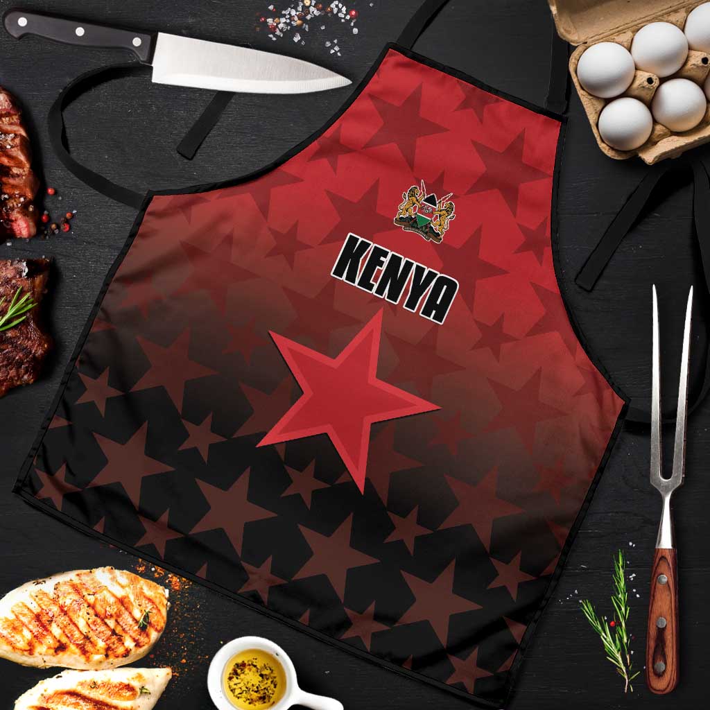 Kenya Football Apron Go Harambee Stars - Red Jersey
