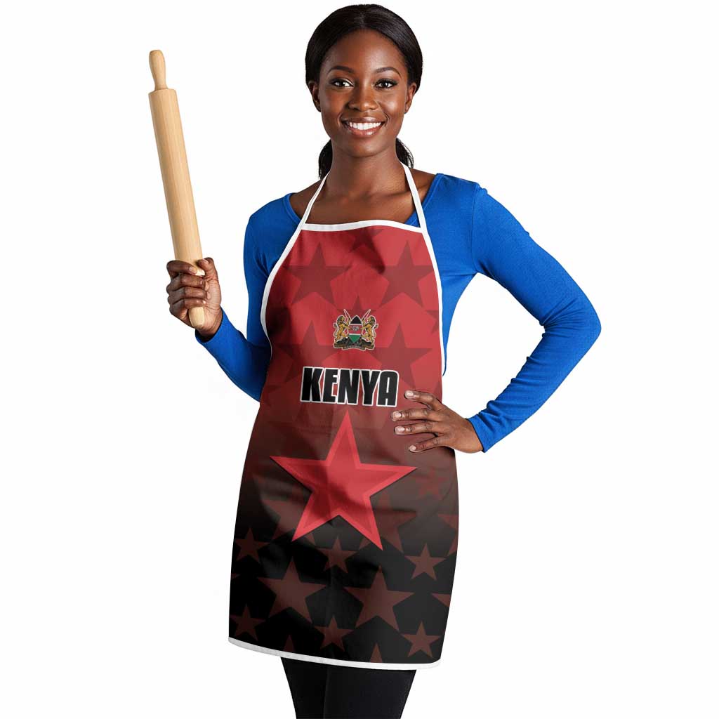 Kenya Football Apron Go Harambee Stars - Red Jersey