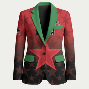 Custom Kenya Football Blazer Go Harambee Stars - Red Jersey