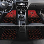 Custom Kenya Football Car Mats Harambee Harambee Stars - Red Jersey - African Pride