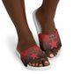Kenya Football Slide Sandals Go Harambee Stars - Red Jersey