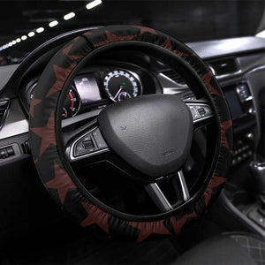 Kenya Football Steering Wheel Cover Harambee Harambee Stars - Red Jersey - African Pride
