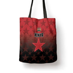 Kenya Football Tote Bag Go Harambee Stars - Red Jersey
