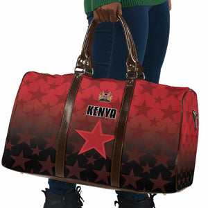 Kenya Football Travel Bag Go Harambee Stars - Red Jersey