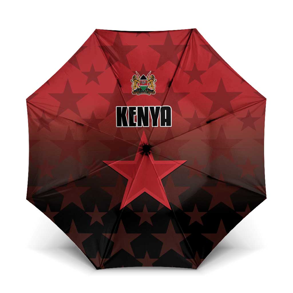 Kenya Football Umbrella Go Harambee Stars - Red Jersey